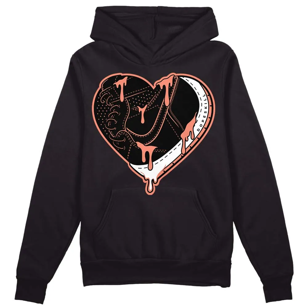 Dunk Amber Brown DopeSkill Hoodie Sweatshirt Heart Jordan 1 Graphic sold by DopeSkill product image thumbnail 2