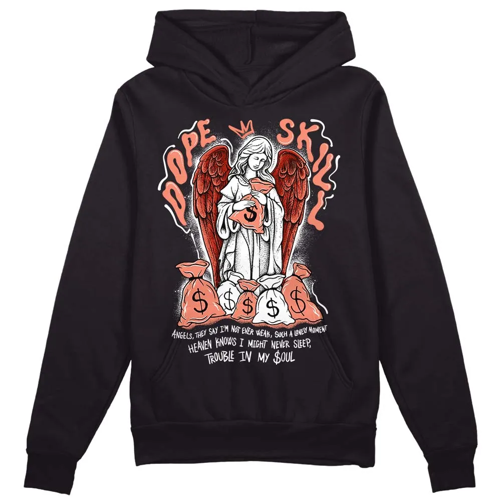 Dunk Amber Brown DopeSkill Hoodie Sweatshirt Angels Graphic sold by DopeSkill product image thumbnail 2