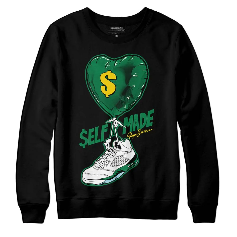 Lucky Green 5s DopeSkill Sweatshirt Self Made Graphic sold by DopeSkill product image thumbnail 2