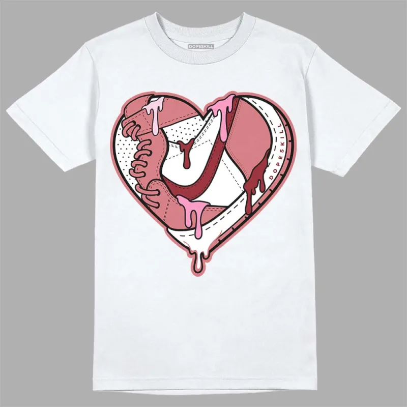 Valentine's Day Collection DopeSkill T-Shirt Heart Jordan Graphic sold by DopeSkill