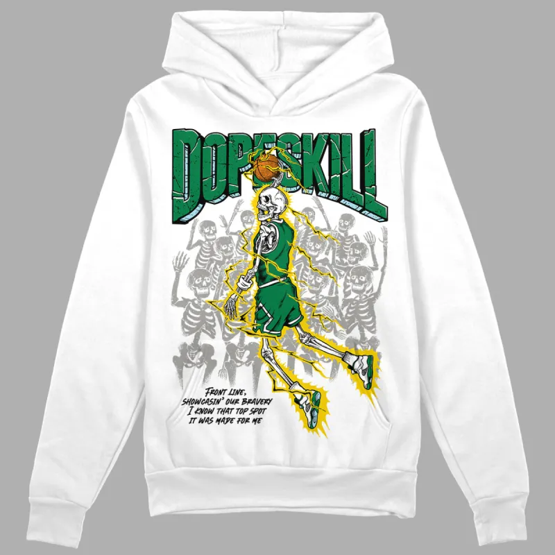 Lucky Green 5s DopeSkill Hoodie Sweatshirt Thunder Dunk Graphic sold by DopeSkill