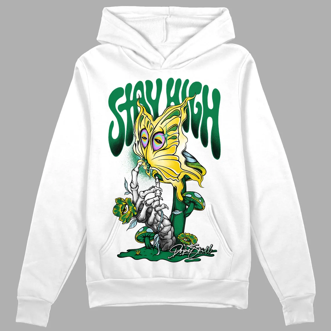 Lucky Green 5s DopeSkill Hoodie Sweatshirt Stay High Graphic sold by DopeSkill