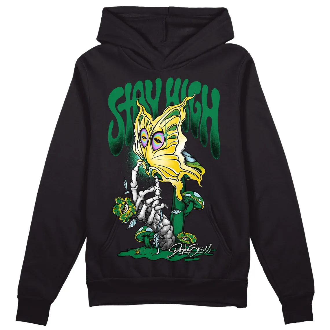 Lucky Green 5s DopeSkill Hoodie Sweatshirt Stay High Graphic sold by DopeSkill product image thumbnail 2