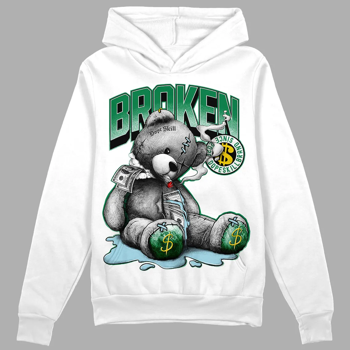 Lucky Green 5s DopeSkill Hoodie Sweatshirt Sick Bear Graphic sold by DopeSkill