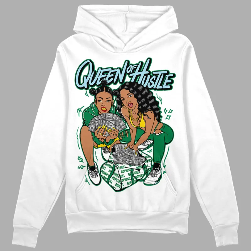 Lucky Green 5s DopeSkill Hoodie Sweatshirt Queen Of Hustle Graphic sold by DopeSkill