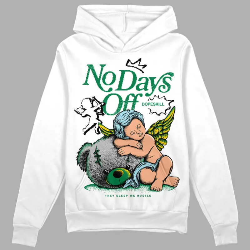 Lucky Green 5s DopeSkill Hoodie Sweatshirt New No Days Off Graphic sold by DopeSkill