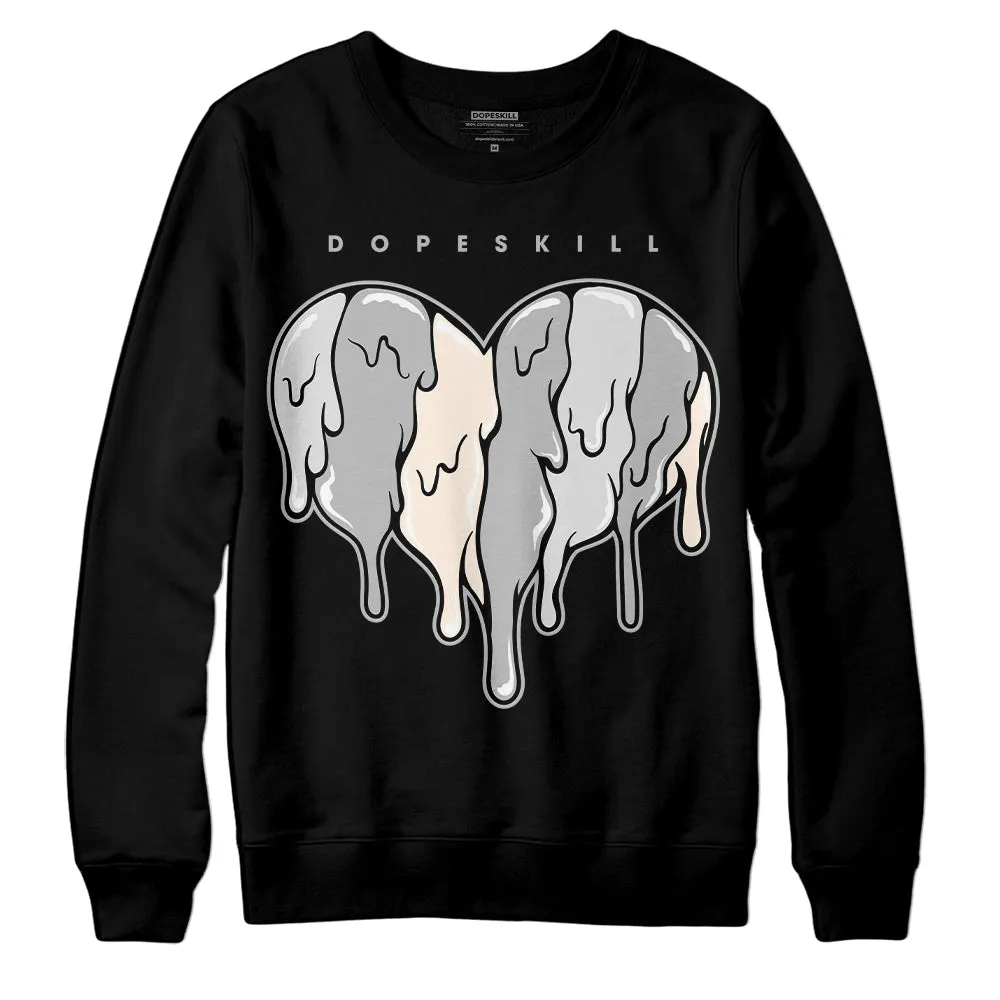 Dunk Cool Grey DopeSkill Sweatshirt Slime Drip Heart Graphic sold by DopeSkill