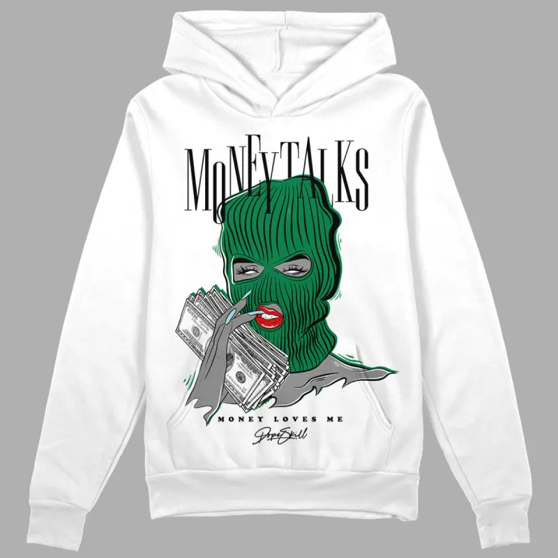 Lucky Green 5s DopeSkill Hoodie Sweatshirt Money Talks Graphic sold by DopeSkill