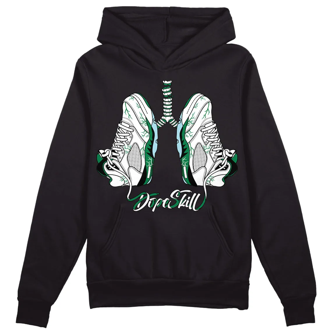 Lucky Green 5s DopeSkill Hoodie Sweatshirt Breathe Graphic sold by DopeSkill product image thumbnail 2