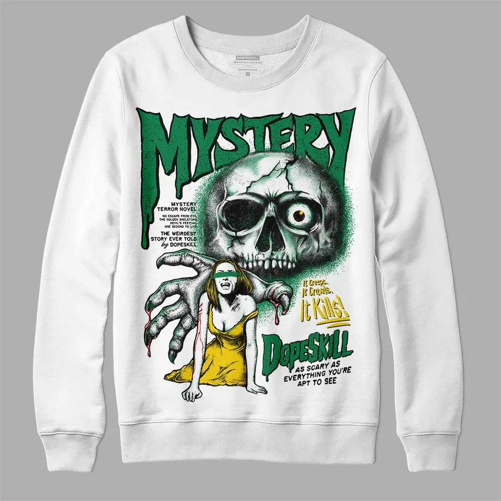Lucky Green 5s DopeSkill Sweatshirt Mystery Ghostly Grasp Graphic sold by DopeSkill