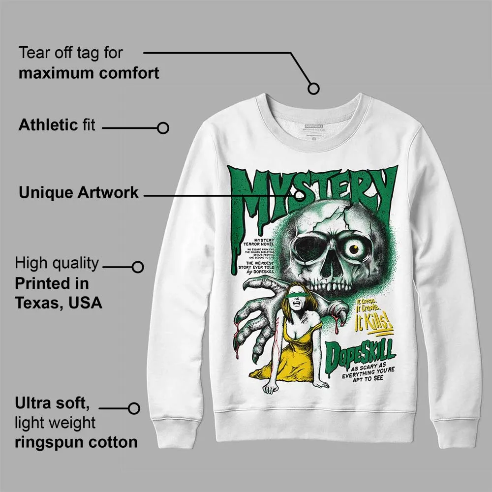 Lucky Green 5s DopeSkill Sweatshirt Mystery Ghostly Grasp Graphic sold by DopeSkill product image thumbnail 3