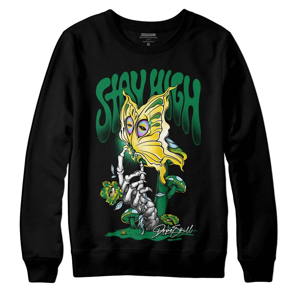 Lucky Green 5s DopeSkill Sweatshirt Stay High Graphic sold by DopeSkill product image thumbnail 2