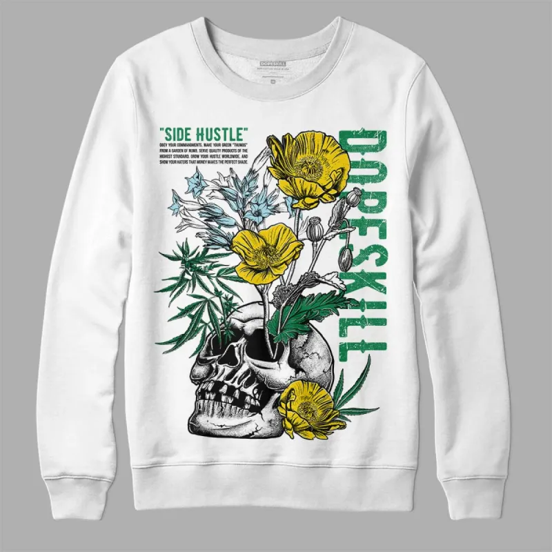 Lucky Green 5s DopeSkill Sweatshirt Side Hustle Graphic sold by DopeSkill