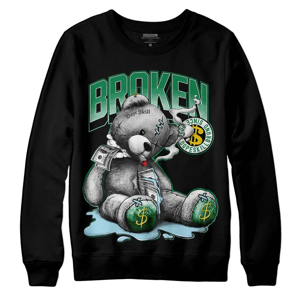 Lucky Green 5s DopeSkill Sweatshirt Sick Bear Graphic sold by DopeSkill product image thumbnail 2
