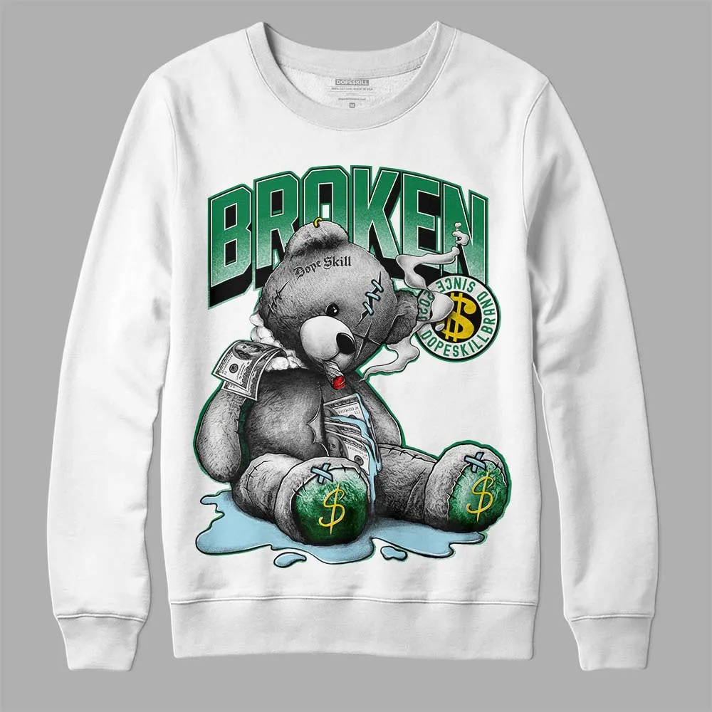 Lucky Green 5s DopeSkill Sweatshirt Sick Bear Graphic sold by DopeSkill