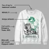 Lucky Green 5s DopeSkill Sweatshirt Show Me The Money Graphic sold by DopeSkill