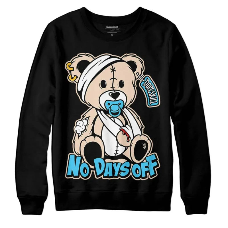 Sail Black 2s DopeSkill Sweatshirt Hurt Bear Graphic sold by DopeSkill