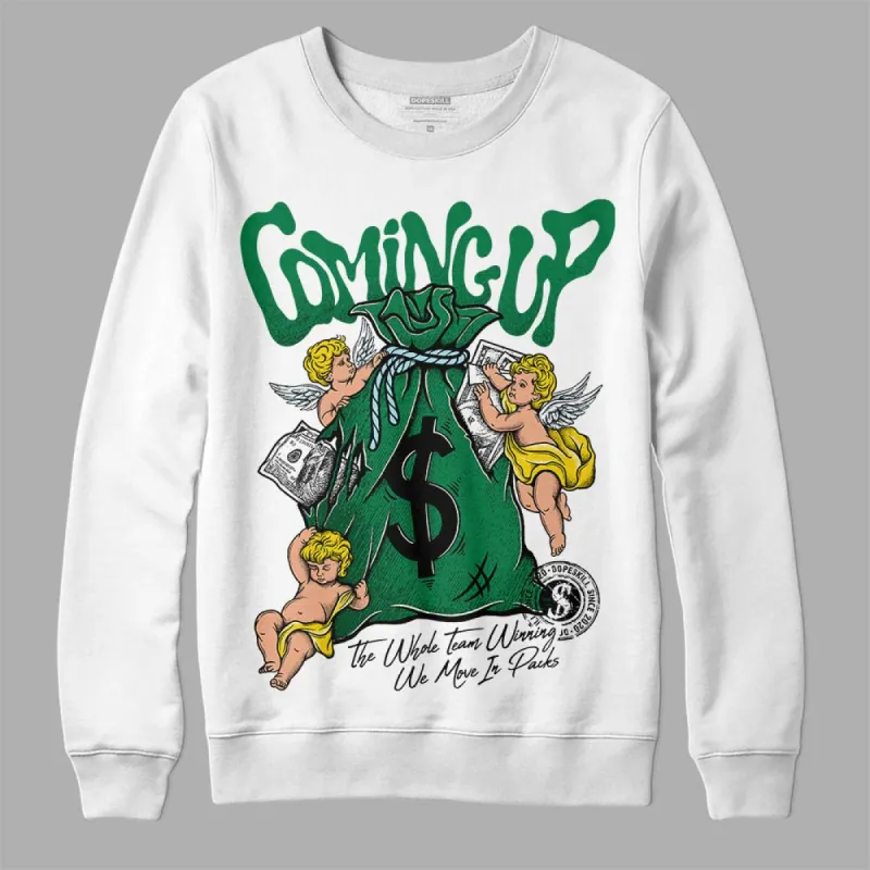 Lucky Green 5s DopeSkill Sweatshirt Money Bag Coming Up Graphic sold by DopeSkill