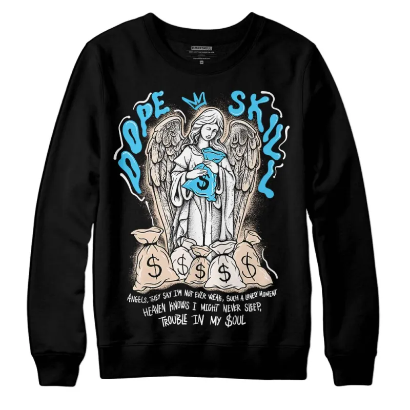 Sail Black 2s DopeSkill Sweatshirt Angels Graphic sold by DopeSkill