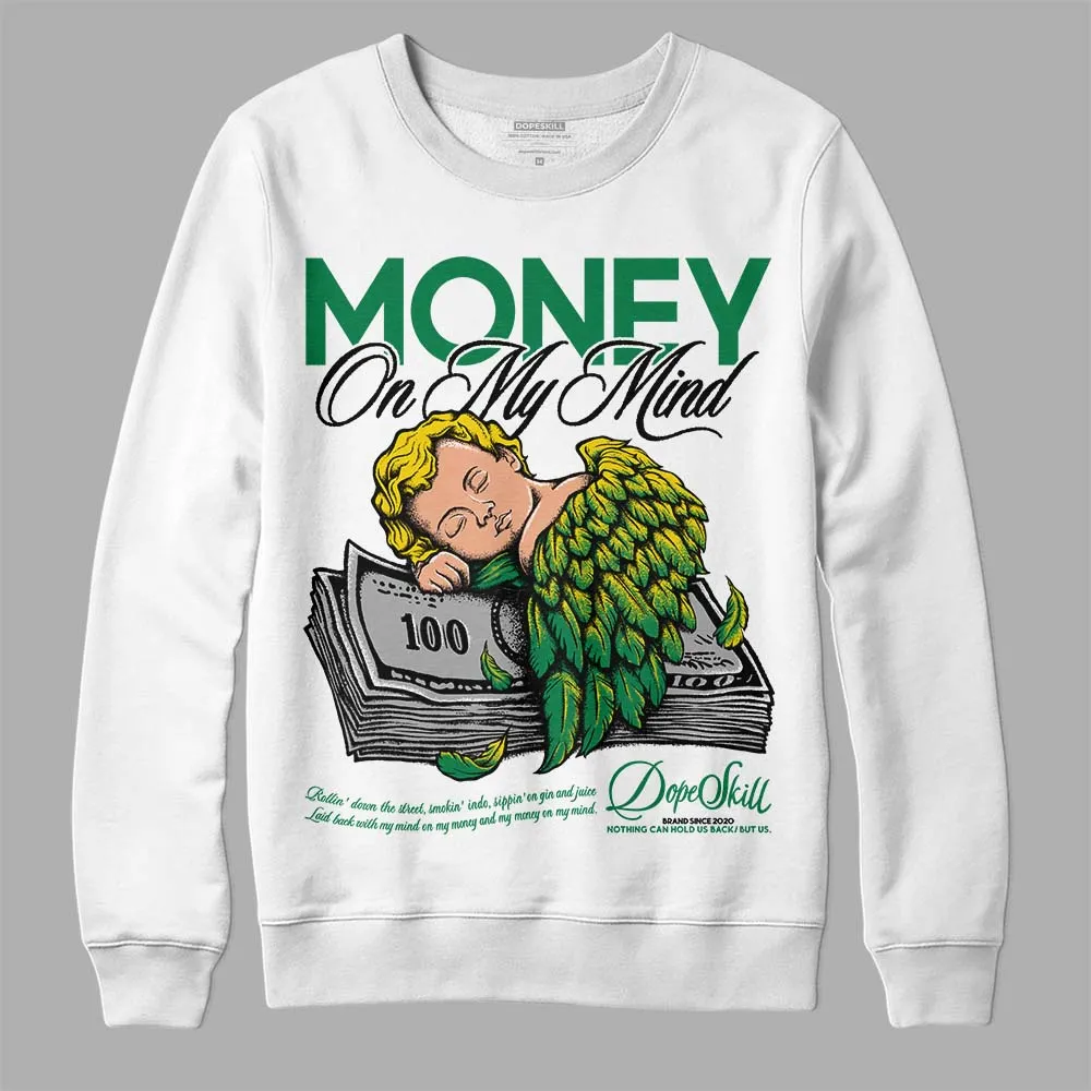 Lucky Green 5s DopeSkill Sweatshirt MOMM Graphic sold by DopeSkill