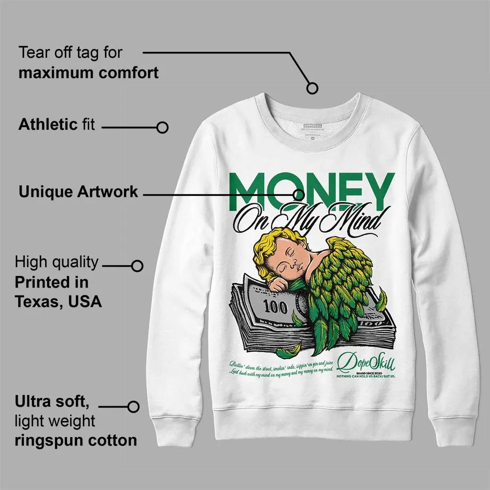 Lucky Green 5s DopeSkill Sweatshirt MOMM Graphic sold by DopeSkill product image thumbnail 3