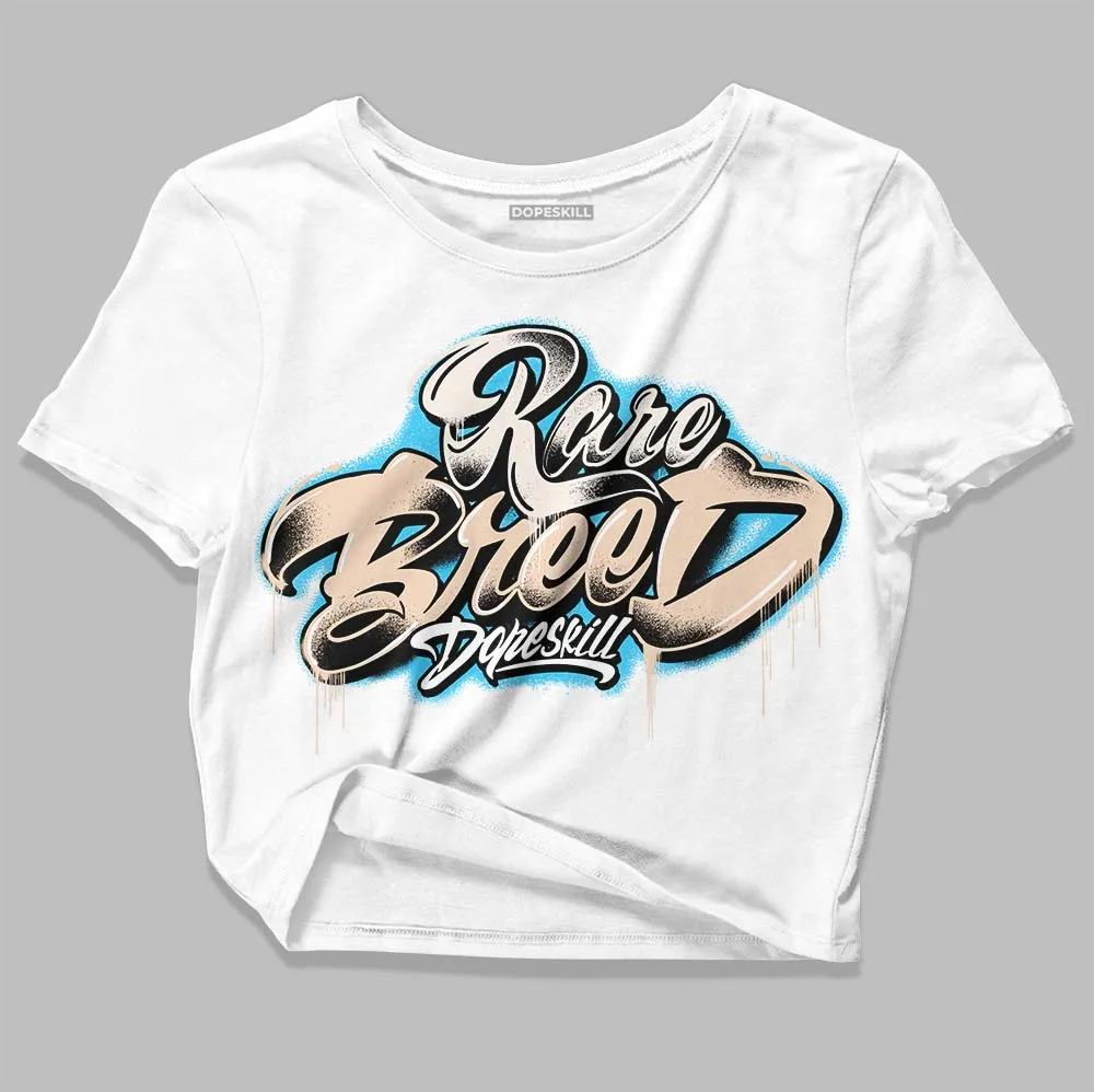 Sail Black 2s DopeSkill Women's Crop Top Rare Breed Type Graphic sold by DopeSkill product image thumbnail 2