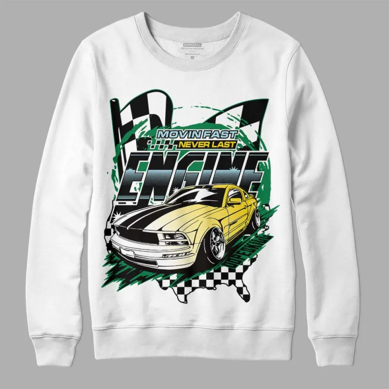 Lucky Green 5s DopeSkill Sweatshirt ENGINE Tshirt Graphic sold by DopeSkill