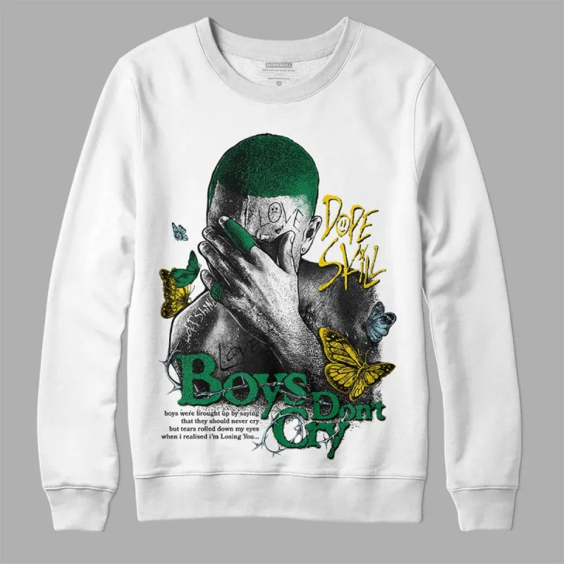 Lucky Green 5s DopeSkill Sweatshirt Boys Don't Cry Graphic sold by DopeSkill