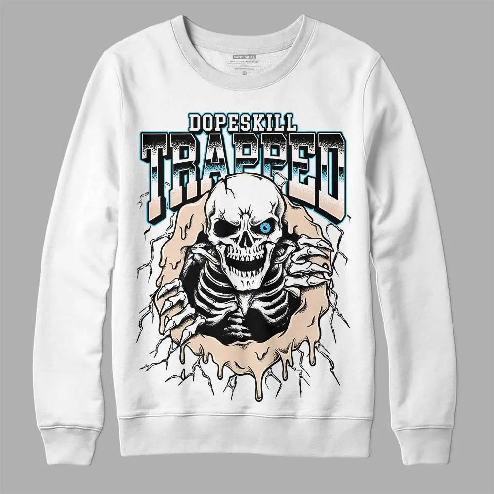 Sail Black 2s DopeSkill Sweatshirt Trapped Halloween Graphic sold by DopeSkill product image thumbnail 2