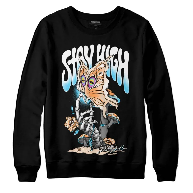 Sail Black 2s DopeSkill Sweatshirt Stay High Graphic sold by DopeSkill