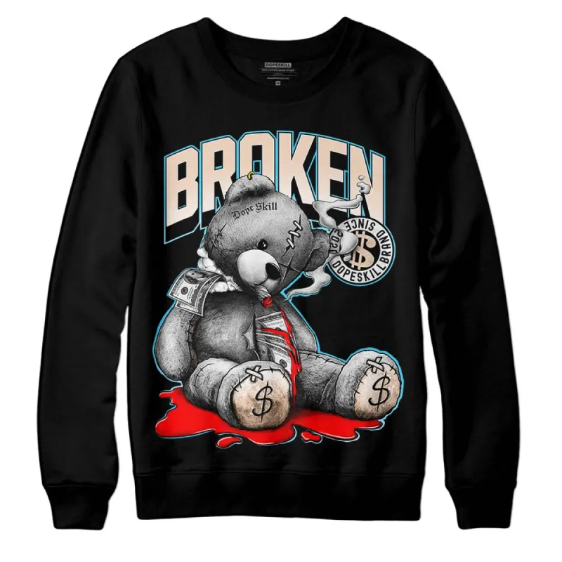 Sail Black 2s DopeSkill Sweatshirt Sick Bear Graphic sold by DopeSkill