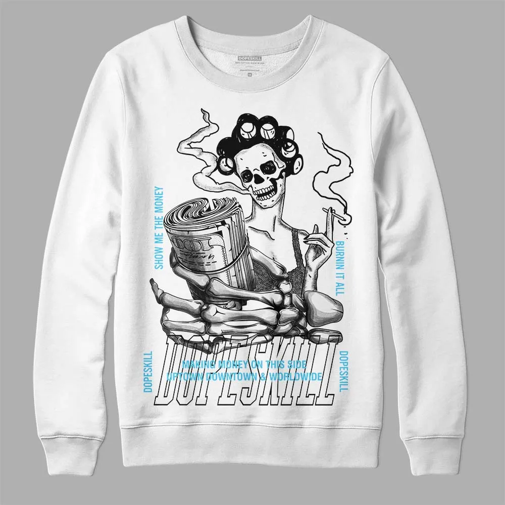 Sail Black 2s DopeSkill Sweatshirt Show Me The Money Graphic sold by DopeSkill product image thumbnail 2