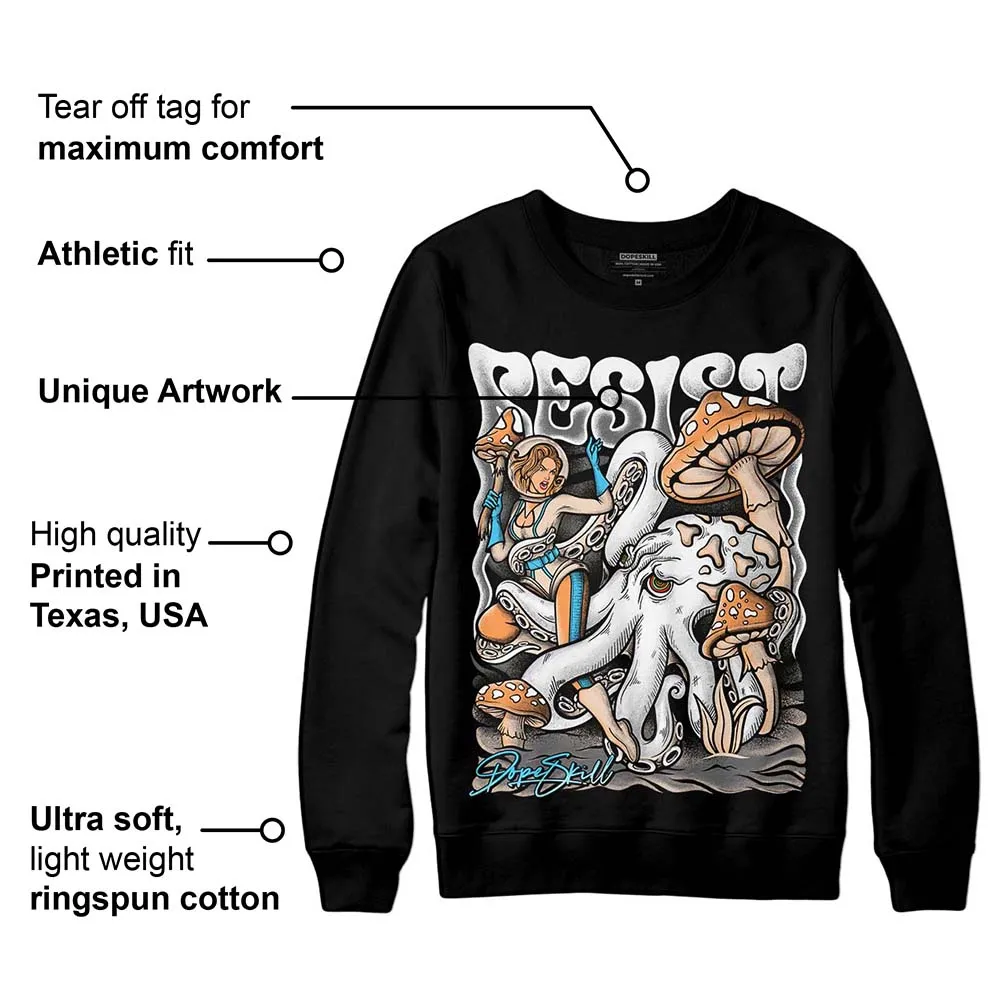 Sail Black 2s DopeSkill Sweatshirt Resist Graphic sold by DopeSkill product image thumbnail 3