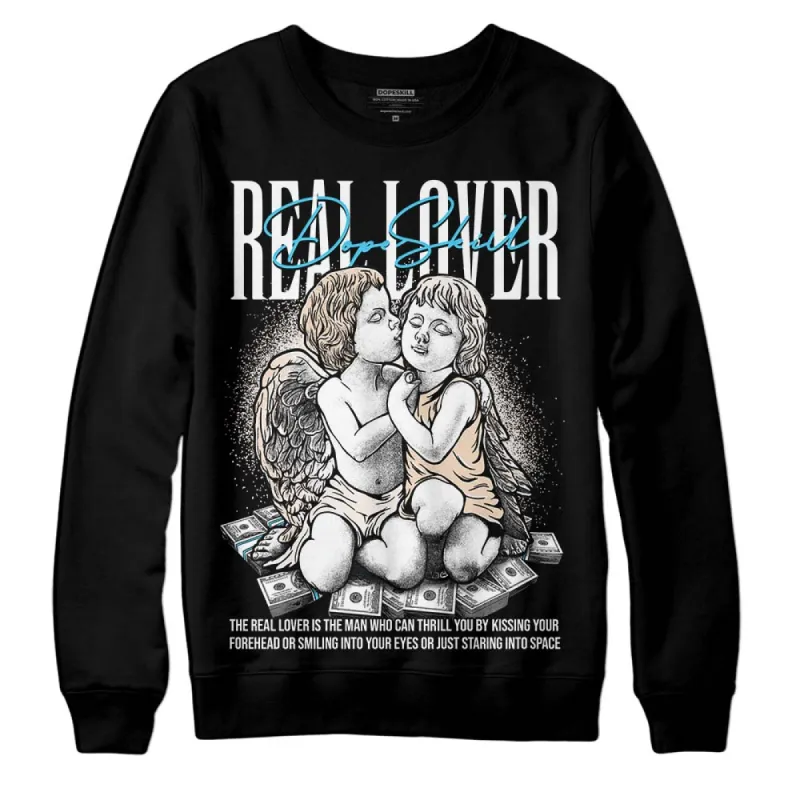 Sail Black 2s DopeSkill Sweatshirt Real Lover Graphic sold by DopeSkill