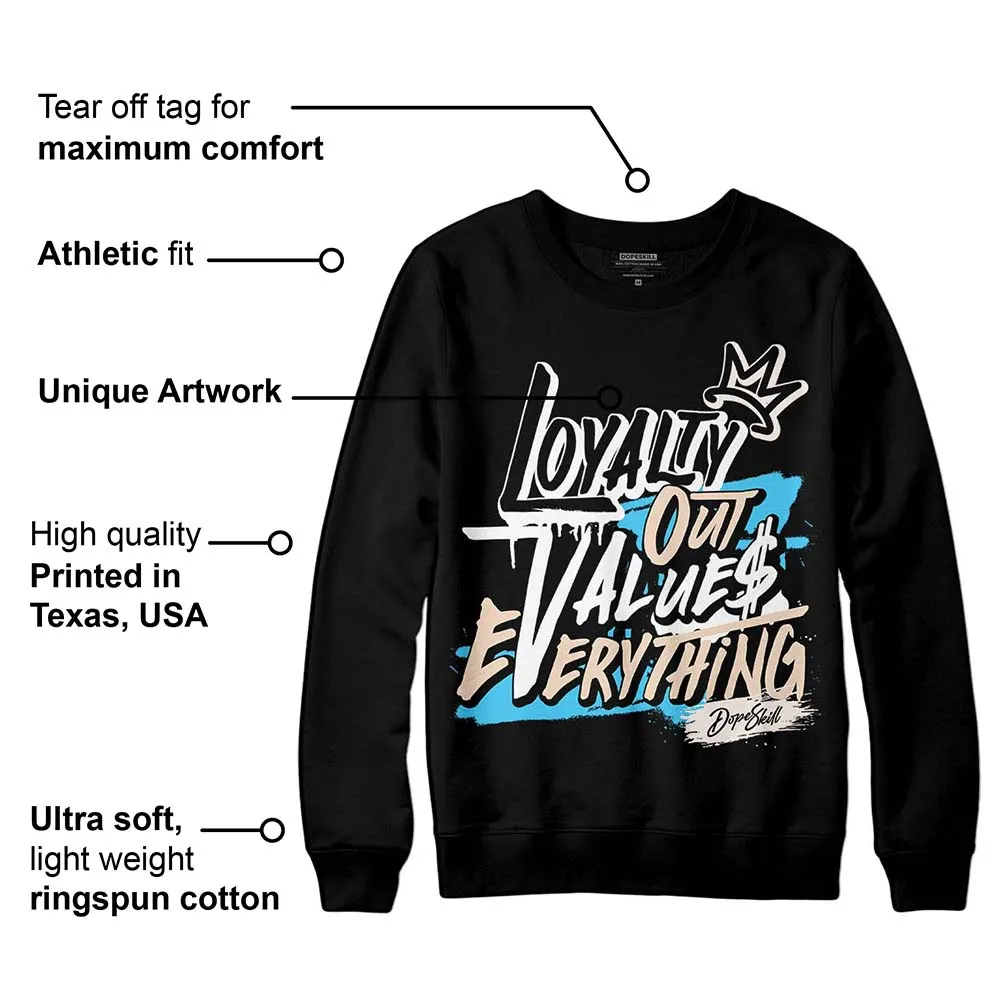 Sail Black 2s DopeSkill Sweatshirt LOVE Graphic sold by DopeSkill product image thumbnail 3