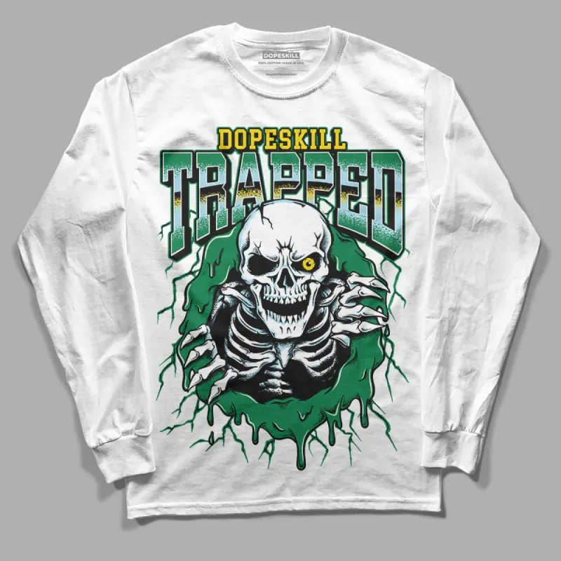 Lucky Green 5s DopeSkill Long Sleeve T-Shirt Trapped Halloween Graphic sold by DopeSkill