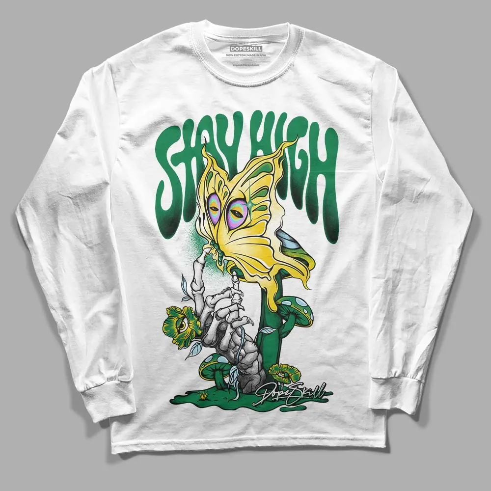Lucky Green 5s DopeSkill Long Sleeve T-Shirt Stay High Graphic sold by DopeSkill