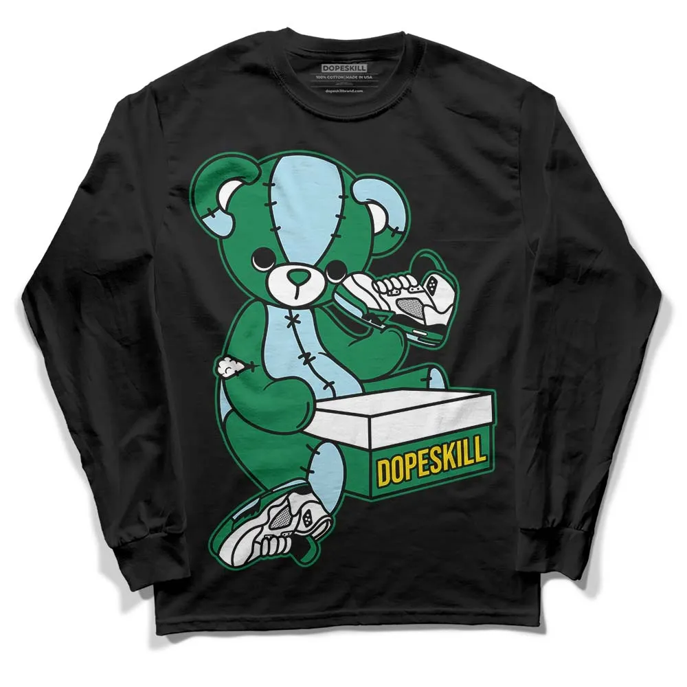 Lucky Green 5s DopeSkill Long Sleeve T-Shirt Sneakerhead BEAR Graphic sold by DopeSkill product image thumbnail 2