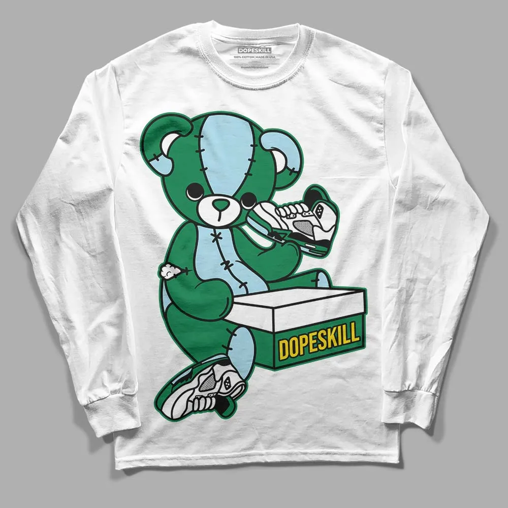 Lucky Green 5s DopeSkill Long Sleeve T-Shirt Sneakerhead BEAR Graphic sold by DopeSkill