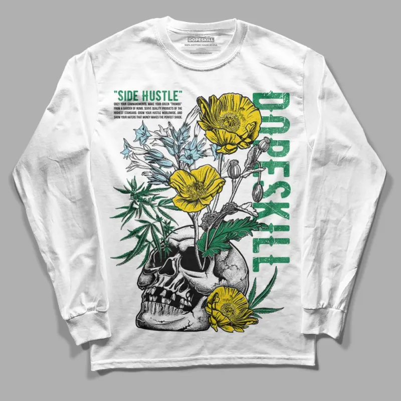 Lucky Green 5s DopeSkill Long Sleeve T-Shirt Side Hustle Graphic sold by DopeSkill