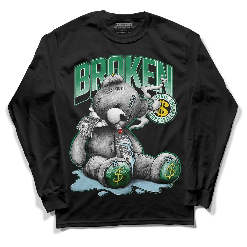 Lucky Green 5s DopeSkill Long Sleeve T-Shirt Sick Bear Graphic sold by DopeSkill product image thumbnail 2