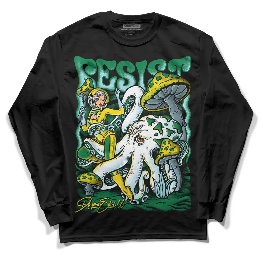 Lucky Green 5s DopeSkill Long Sleeve T-Shirt Resist Graphic sold by DopeSkill product image thumbnail 2