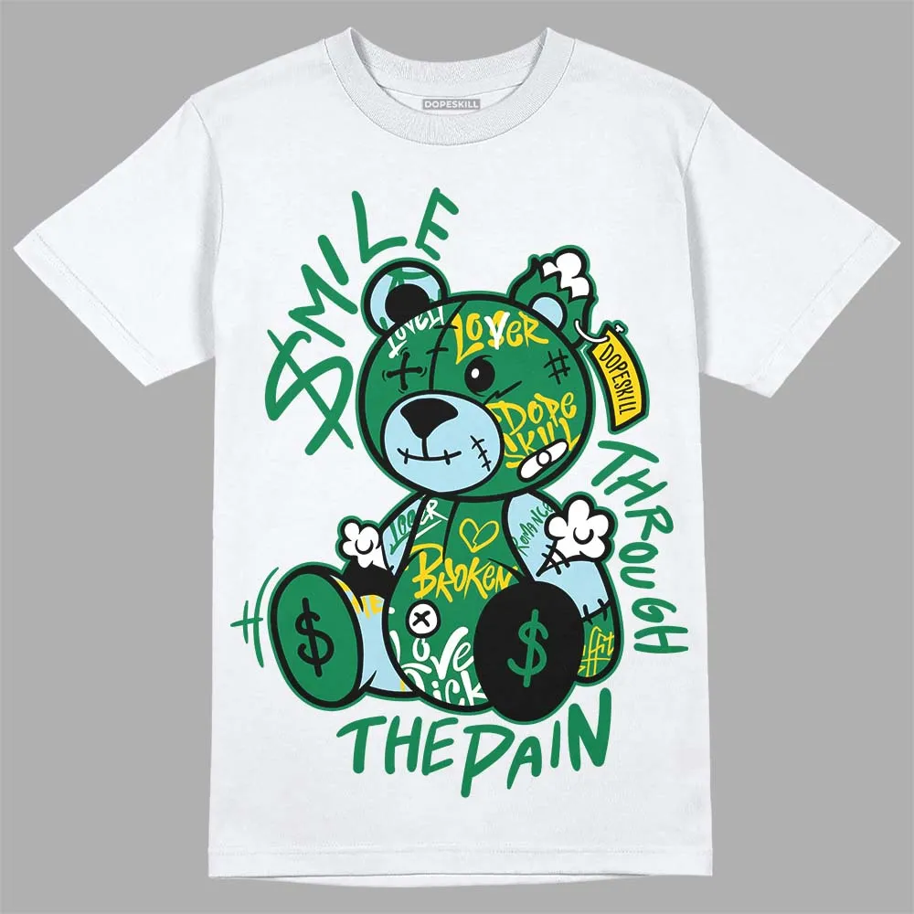 Lucky Green 5s DopeSkill T-Shirt Smile Through The Pain Graphic sold by DopeSkill