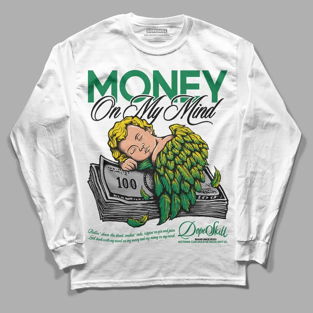 Lucky Green 5s DopeSkill Long Sleeve T-Shirt MOMM Graphic sold by DopeSkill