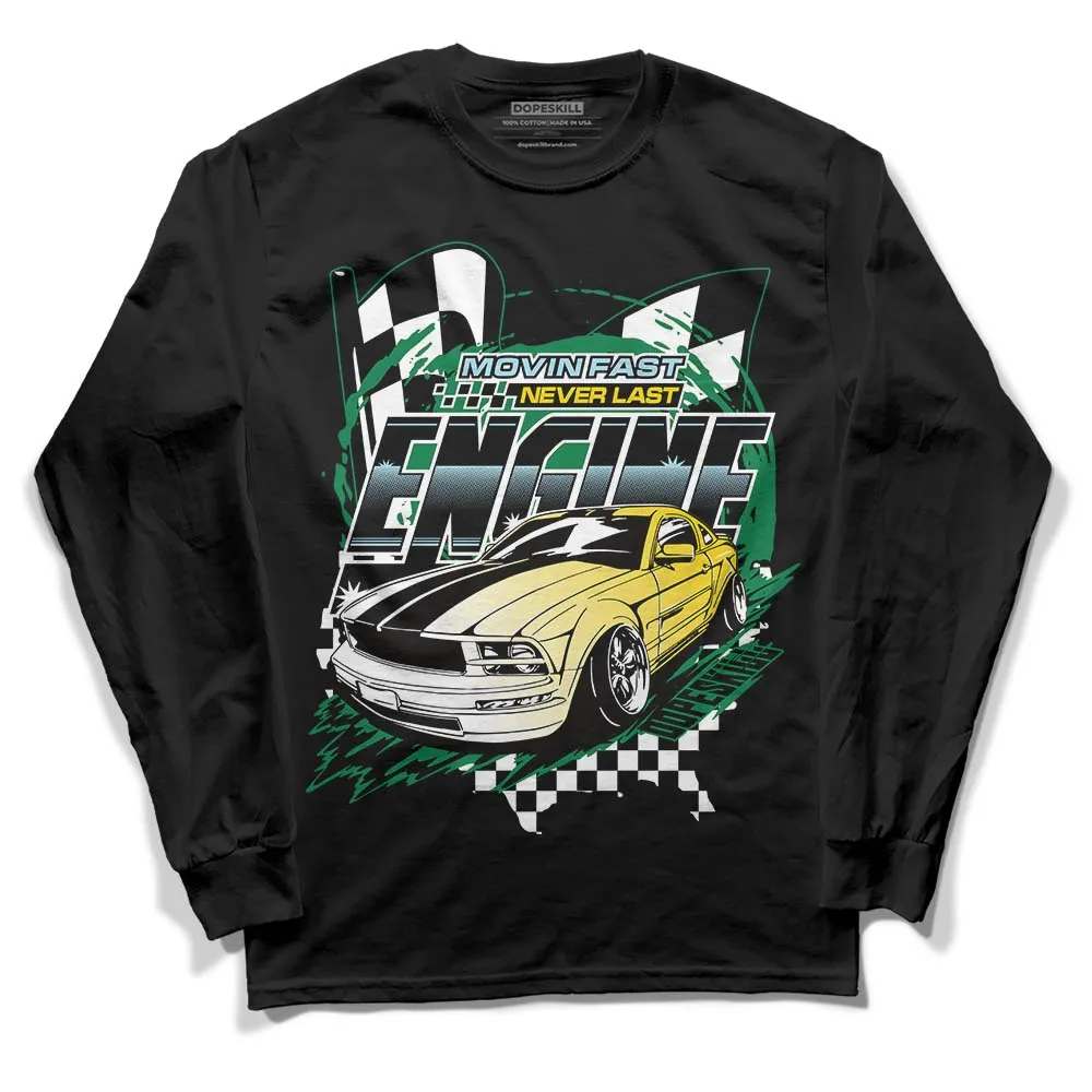 Lucky Green 5s DopeSkill Long Sleeve T-Shirt ENGINE Tshirt Graphic sold by DopeSkill product image thumbnail 2