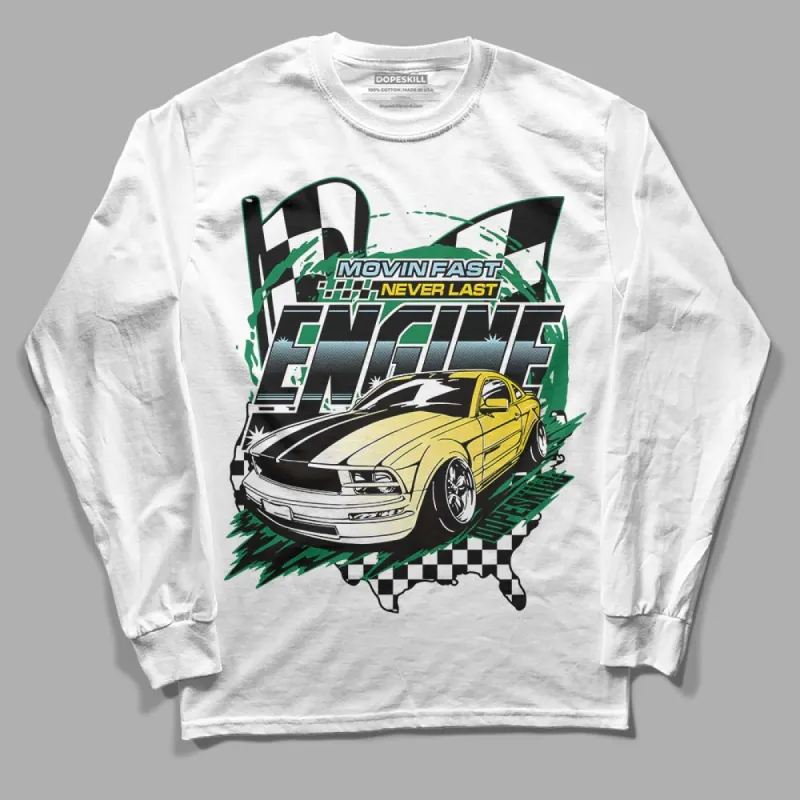 Lucky Green 5s DopeSkill Long Sleeve T-Shirt ENGINE Tshirt Graphic sold by DopeSkill