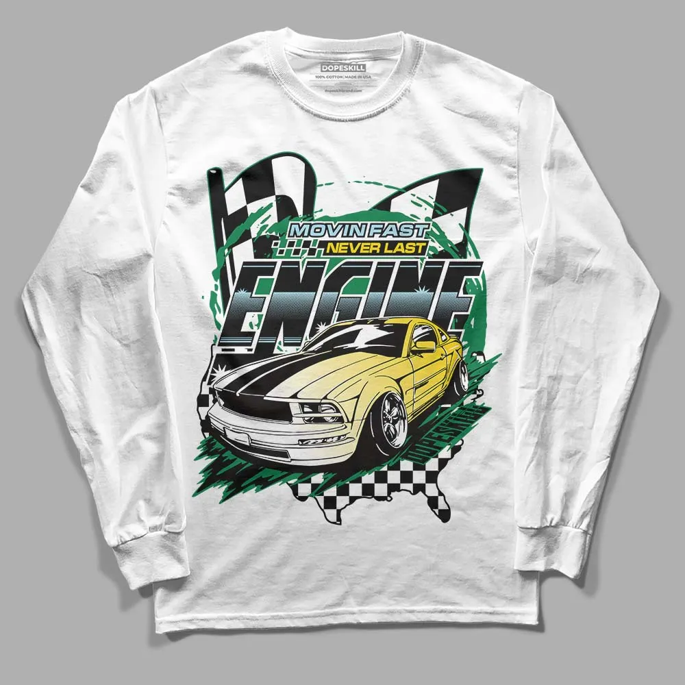 Lucky Green 5s DopeSkill Long Sleeve T-Shirt ENGINE Tshirt Graphic sold by DopeSkill