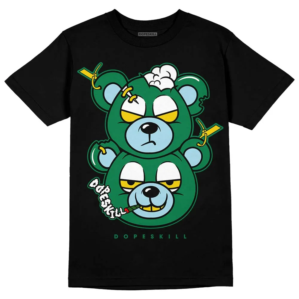 Lucky Green 5s DopeSkill T-Shirt New Double Bear Graphic sold by DopeSkill product image thumbnail 2