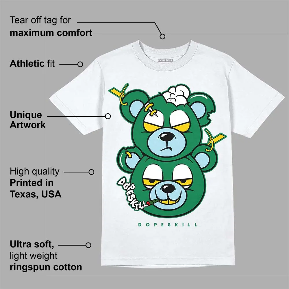 Lucky Green 5s DopeSkill T-Shirt New Double Bear Graphic sold by DopeSkill product image thumbnail 3