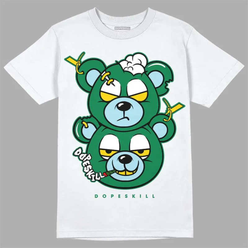 Lucky Green 5s DopeSkill T-Shirt New Double Bear Graphic sold by DopeSkill